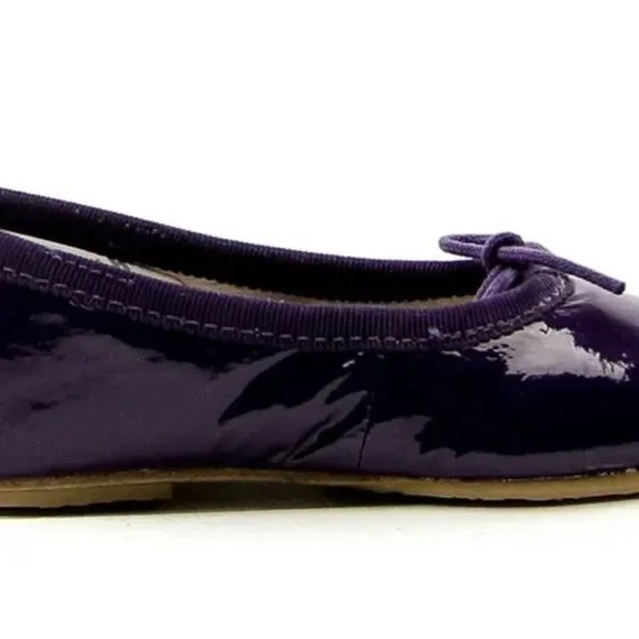 NEW - Bloch Toddler's Cha Cha Melanzana (Purple) Ballet Flats TODDLER 5 - Picture 3 of 9
